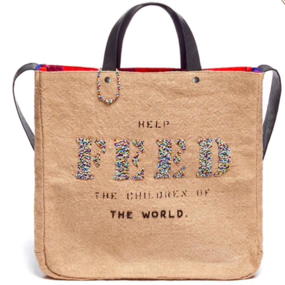 FEED BAGS Artisan Beaded Feed Bag